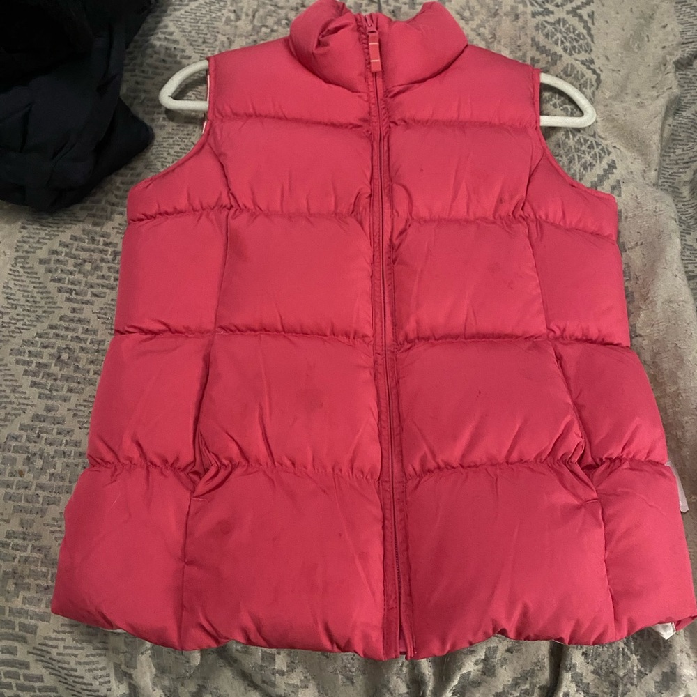 Pink Puffer Vest